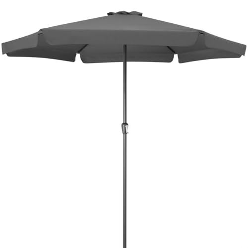 Kingsleeve Sonnenschirm UV Schutz 80+ Balkon Schutzhülle 330cm Strand Schirm Groß Wasserabweisend...