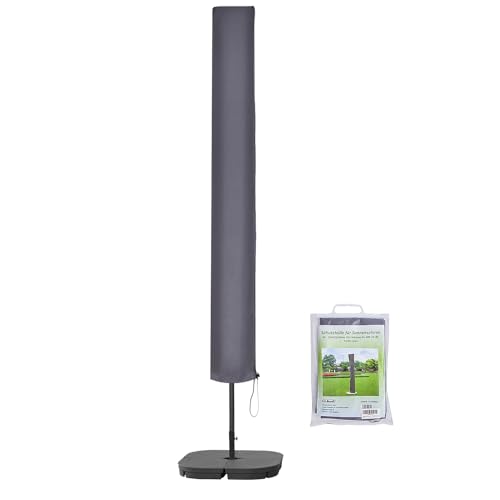 Oule GmbH Sonnenschirm Schutzhülle für Sonnenschirm bis ca. Ø200/300/400cm Premium Qualität aus...