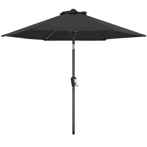 MasterCanopy 230 cm Sonnenschirm Patioschirm Gartenschirm Terrassenschirm Tischschirm Martkschirm,...