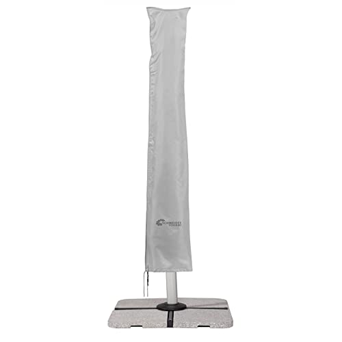 Schneider Schutzhülle für Ampelschirme bis 400 cm Ø und 300 x 300 cm, 813-40, silbergrau, 240 x...