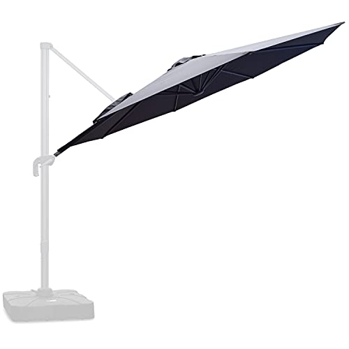RANSENERS Sonnenschirm Bespannung, Sonnenschirmtuch fur Ø300cm Ampelschirm, 220g/m², wasserdichte...