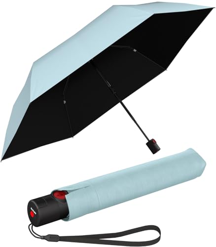 Knirps Taschenschirm U.200 Ultra Light Duomatic mit UV- und Hitzeschutz - Ice