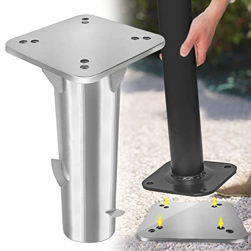 YRHome Schirmständer Universal Bodenplatte Bodenhülse für Ampelschirme Sonnenschirm...